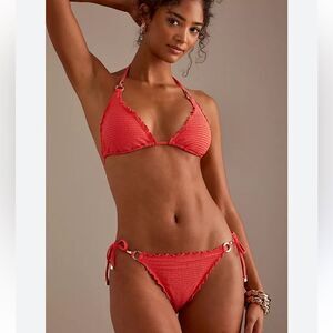 NWT Sea Level/Anthropologie... Messina The Side Pant Flame size 6 $74.95